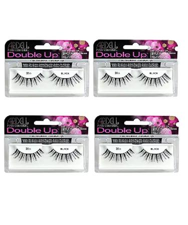 Ardell - False Eyelashes Double Up 206 Reusable Black (4-Pack)