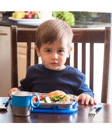 Innobaby Din Din SMART Stainless Steel Cup 9oz (Blue (2 Pack)) - Buy Online on SooperMarket.com