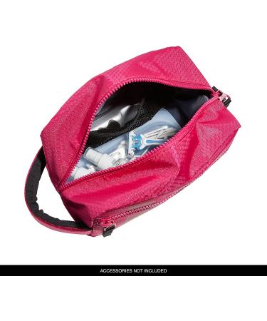 adidas Team Toiletry Kit Travel Shower Bag - Bold Pink, One Size | Shop Now - Buy Online on SooperMarket.com