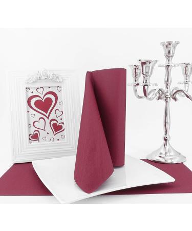 Buy 50 APARTina Berry Airlaid Napkins - Fabric-like 40x40 cm | International Shipping Available - Buy Online on SooperMarket.com