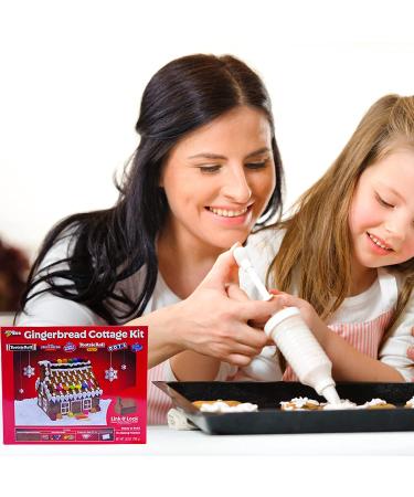 Tootsie Roll Gingerbread House Kit - Create Your Own Festive Cottage - Buy Online on SooperMarket.com
