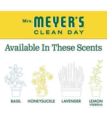 Mrs. Meyer's Clean Day Liquid Dish Soap - Honeysuckle Scent 16 oz | Eco-Friendly & Biodegradable Dishwashing Liquid - Buy Online on SooperMarket.com