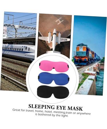 Buy Gatuida 21 Pcs 3D Silk Sleep Masks - Adjustable Night Eye Covers for Travel & Sleep | Comfortable Blindfolds & Satin Eye Shades - Buy Online on SooperMarket.com