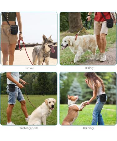 BriFit Dog Treats - Premium Dog Training Feed Bag Waterproof Snack Bags with Adjustable Belt & Magnetic Lock 17.5 x 13.6 x 8 cm - International Shipping - Buy Online on SooperMarket.com