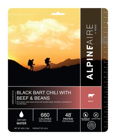 Alpine Black Bart Chili with Beef & Beans Meal One Size