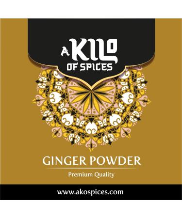 Ginger Powder 1 kg - Anti-Inflammatory & Antioxidant Spice for Digestion | Ideal for Tea & Smoothies - Buy Online on SooperMarket.com