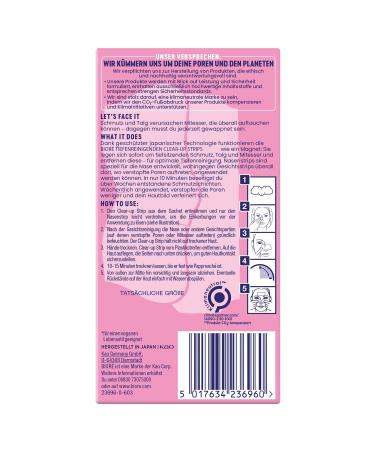 Bior Deep Cleansing Strips - 14 Pieces for Face & Nose | Remove Blackheads & Impurities | All Skin Types - Buy Online on SooperMarket.com