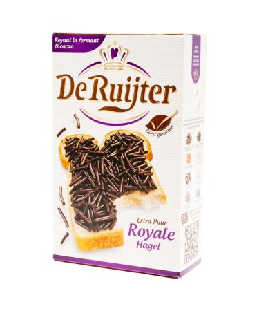 De Ruijter - Royale Hagel Extra Puur - Dark Chocolate Sprinkels - 380g