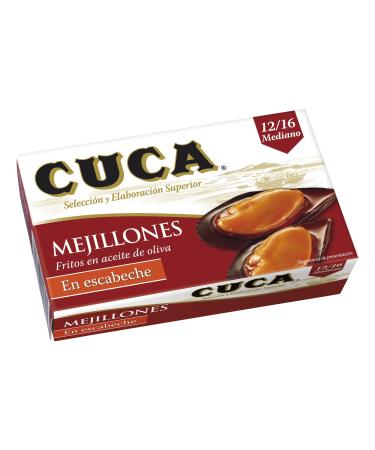 Mussels in escabeche 12-16 Pieces - Spanish Mussels