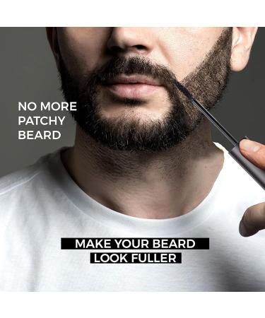 Beard Color Cream & Eyebrow Tint | Waterproof Tinted Beard Dye with Brush | Long-Lasting Gray Coverage - Buy Online on SooperMarket.com