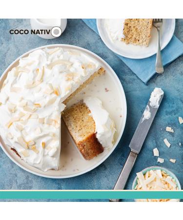 Organic Coconut Oil Coconativo 3x1000ml - Premium Cold-Pressed Coconut Fat for Cooking Baking Hair & Skin Care - Raw Food Quality - Buy Online on SooperMarket.com