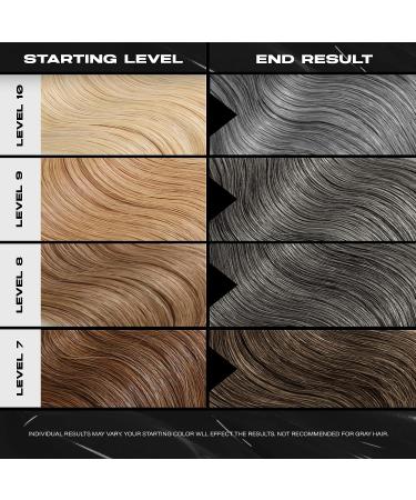 XMONDO Color Slate Grey Hair Healing Semi Permanent Color - 8 Fl Oz Vegan Formula with Hyaluronic Acid and Bond Building Technology - Buy Online on SooperMarket.com