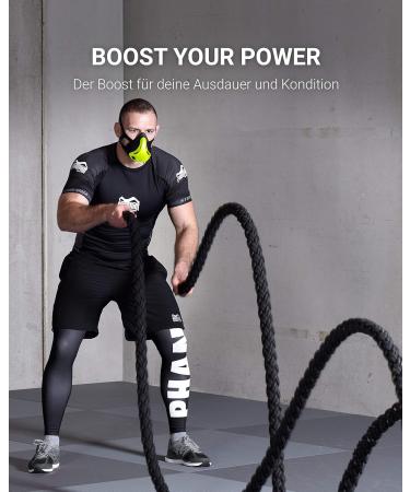 Phantom Athletics Training Mask - Enhance Endurance & Performance | Neon M - International Shipping Available - Buy Online on SooperMarket.com
