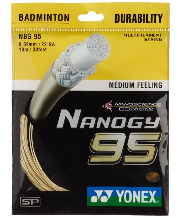 Yonex Nanogy 95 Badminton Strings Cosmic Gold