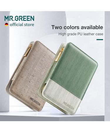 MR.GREEN Manicure and Pedicure Kit - Stainless Steel Nail Clippers | Personal Care Tools with PU Leather Case (Green) - Buy Online on SooperMarket.com