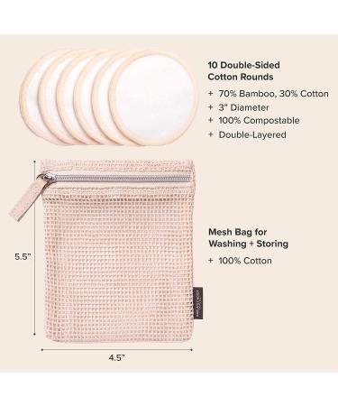 Paula's Choice 2% BHA Salicylic Acid Exfoliant Duo with Reusable Cotton/Bamboo Pads - Toner, Exfoliant, Makeup Remover - Eco-Friendly, Fragrance-Free, Paraben-Free - Buy Online on SooperMarket.com