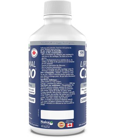 Naka Platinum LIPOSOMAL C 2000 featuring 2000 mg Non-Allergic High Potency Liposomal Vitamin C (750 ml) - Buy Online on SooperMarket.com