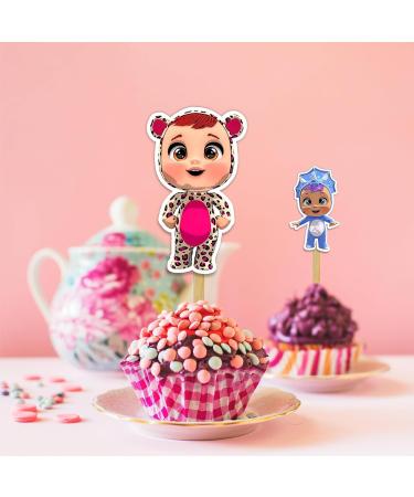 Seyal Cry Babies Cupcake Topper Seyal Cry Babies Cupcake Decoration - Buy Online on SooperMarket.com