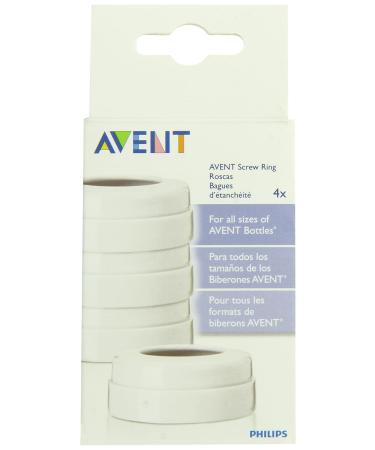 Philips AVENT BPA Free Classic Bottle Screw Rings 4-Pack - Replacement Rings for Baby Bottles - Buy Online on SooperMarket.com