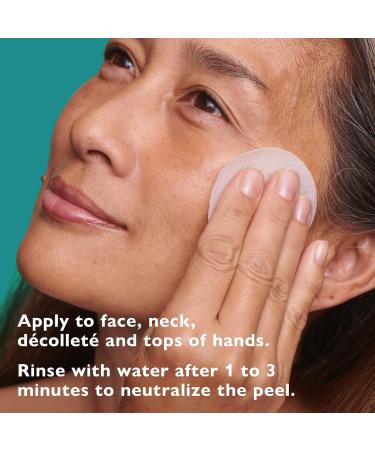 Peter Thomas Roth Peptide Skinjection Exfoliating Peel Pads | Smoothing Expression Lines & Wrinkles | Fragrance-Free Alcohol-Free All Skin Types - Shop Internationally - Buy Online on SooperMarket.com