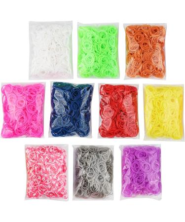 MUDO NEST 20000+ Loom Bands Kit | DIY Rubber Bands Kit with 38 Colors, 500 Clips, 40 Charms | Loom Bracelet Making for Kids - Buy Online on SooperMarket.com