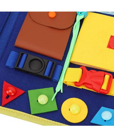 Natudeco Elderly Blanket Toy Clothing Clothing Learning Board Decompressing Toys To Relieve Anxiety Skin Friendly Light Portable Durable Home Care - Buy Online on SooperMarket.com