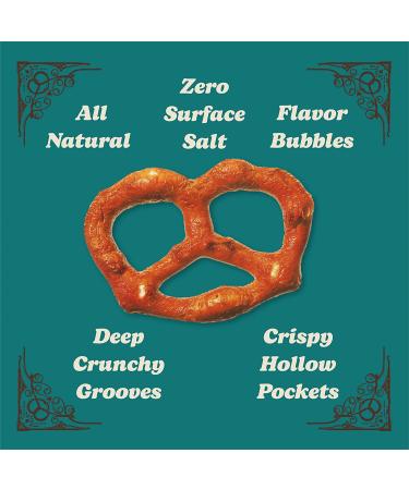 Delicious Vegan Homestyle Baked Unsalted Splits Snacks - 11oz Bag (Pack of 6) | Certified OU Kosher & Non-GMO - Buy Online on SooperMarket.com