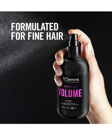 TRESemm One Step 5-in-1 Volumizing Hair Styling Mist - 2 Count, 8 oz - For Fine Hair, Soft Weightless Volume - Hair Care Product - Buy Online on SooperMarket.com