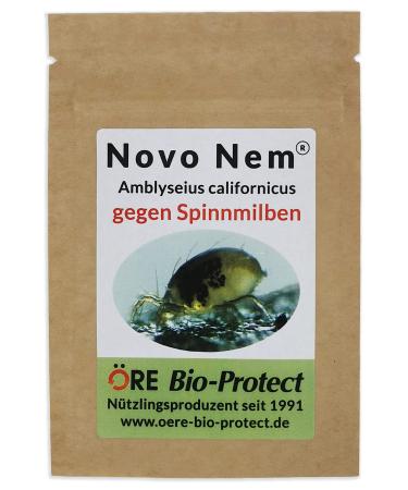 Novo Nem Ambly.Calif.1000 predatory mites - scattering for 10-20 plants against spider mites on ornamental plants vegetables and crops 1000 pieces