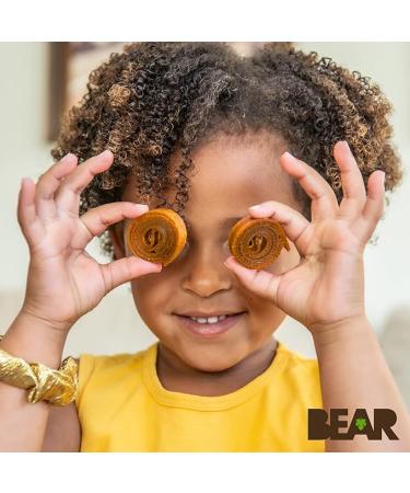 BEAR Real Fruit Snack Rolls - Gluten Free Vegan and Non-GMO - Mango â Healthy School And Lunch Snacks For Kids And Adults 0.7 Ounce (Pack of 18) - Buy Online on SooperMarket.com