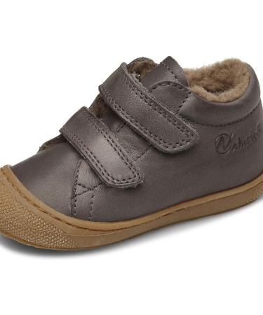 Naturino Cocoon VL Leather First Steps Shoes - 6 UK Child Grey - Buy Online on SooperMarket.com