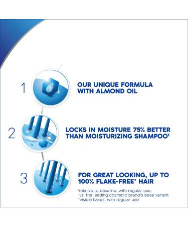 Head & Shoulders Dry Scalp Care With Almond Oil 2-In-1 Dandruff Shampoo & Conditioner 14.2 Fluid Ounce (Pack Of 2) - Buy Online on SooperMarket.com