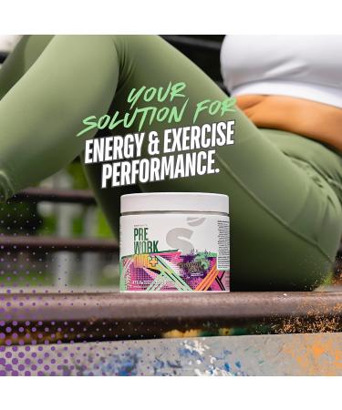 Shop Sante Pre Workout Plus Preworkout Energy Powder 150mg Caffeine Citrulline Beta Alanine Sports Drink Supplement for Men and Women 50 servings - Rainbow Sorbet - Buy Online on SooperMarket.com