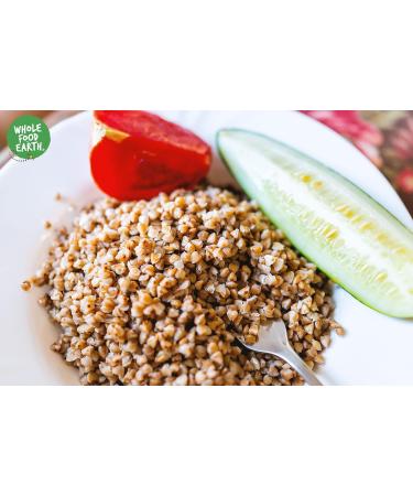Wholefood Earth Organic Roasted Buckwheat 2kg - GMO Free, Vegan, High Fibre | Certified Organic - Buy Online on SooperMarket.com