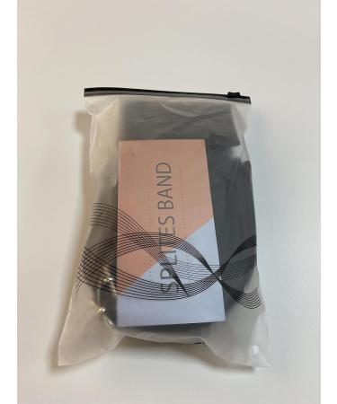 Maoxintek Yoga Belt Leg Extensor - Fitness Stretch Band for Dance Ballet & Gymnastics - Long Cotton Loop with Door Anchor - Black - Buy Online on SooperMarket.com