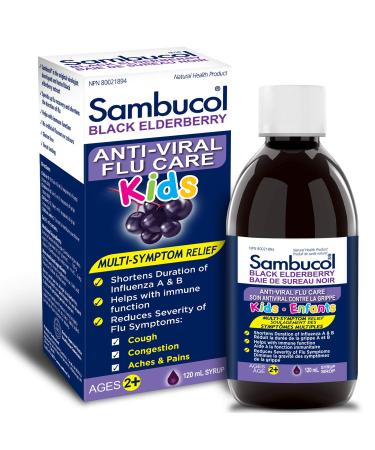 Sambucol Black Elderberry for Kids 120 Milliliter SUPPLEMENT