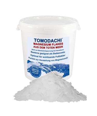 Magnesium flakes from the dead sea magnesium crystals magnesium chloride 100% natural product - for magnesium oil magnesium spray magnesium foot bath magnesium bath magnesium bathing salt 1kg