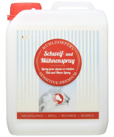 M hldorfer tail and mane spray - 2500 ml - refill pack - care product for horses - with chamomile extract