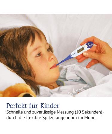 Domotherm Rapid 10s - Fast & Accurate Fever Thermometer for Quick Body Temperature Measurement (10 Seconds) - International Shipping Available - Buy Online on SooperMarket.com