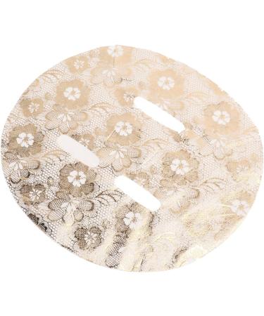 Cut Face Mask Face Eye Mask Paper Sheet Paper Sheet Masks Disposable Pre Cut Face Eye Mask Paper Sheet Perfect Coverage Wet Compressed Flower Gold Fabric Under Eye Mask Disposable - Buy Online on SooperMarket.com