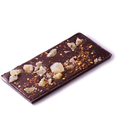 Psycho Juice Chocolate - Chilli Dark Ginger Beer with Naga Jolokia (Ghost Pepper) 100g - Buy Online on SooperMarket.com