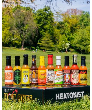 Hot Ones Season 21 Hot Sauces 10-Pack - 5 fl oz Bottles - Buy Online on SooperMarket.com