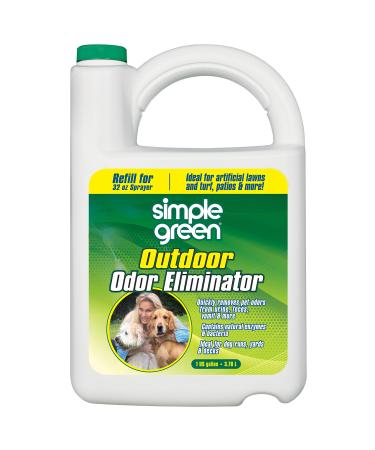 Simple Green Outdoor Odor Eliminator for Pets, Dogs, Ideal for Artificial Grass & Patio 1 gallon