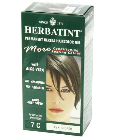 Herbatint Haircolor Gel 7C Ash Blonde - 4.56 Fl Oz | Natural & Long-Lasting International Shipping - Buy Online on SooperMarket.com