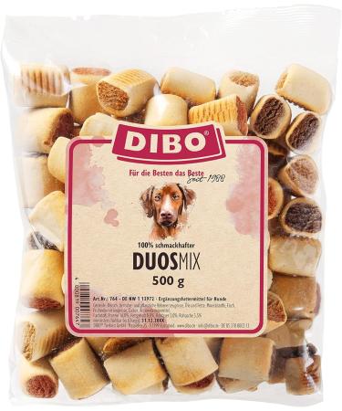 Shop Dibo Duos Mix 500g - Healthy Natural Dog Treats & B.A.R.F. Biscuits for Dogs | International Shipping Available - Buy Online on SooperMarket.com