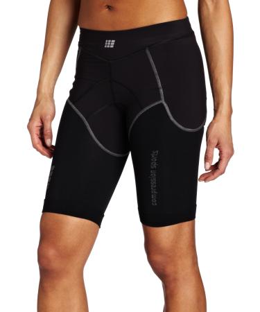 CEP women's compression tri shorts. 18-20 Black