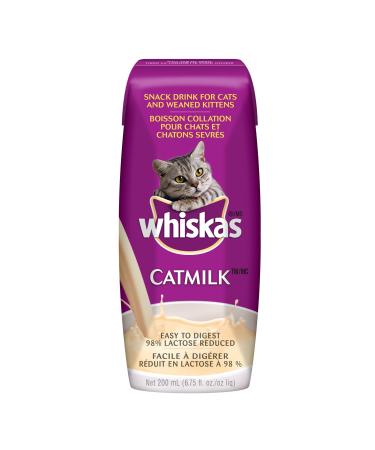 WHISKAS Catmilk Kitten & Cat Treats 200ml (24 Pack)