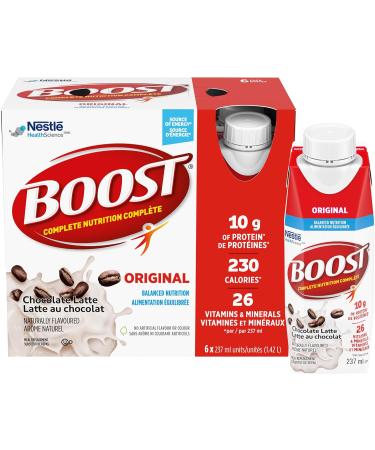 Boost Fruit Flavoured Drink Wild Berry 237ml 24 count & Original Meal Replacement Drink Choc Latte 6x237ml Case Pack of 4 Packaging May Vary - Buy Online on SooperMarket.com