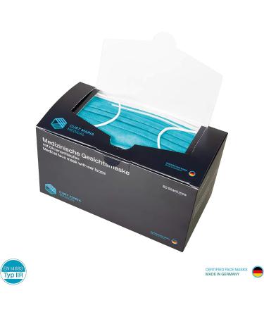 Mundschutz Masken Made in Germany | Curt Maria Medical - 50 Pack of High-Quality Face Masks - Buy Online on SooperMarket.com