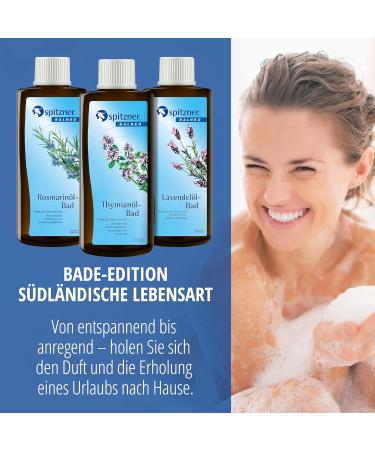 Buy Spitzner Bathing Additive SET (3 x 190 ml) | Health-Promoting Thyme Rosemary & Lavender Oil Baths | International Shipping Available - Buy Online on SooperMarket.com